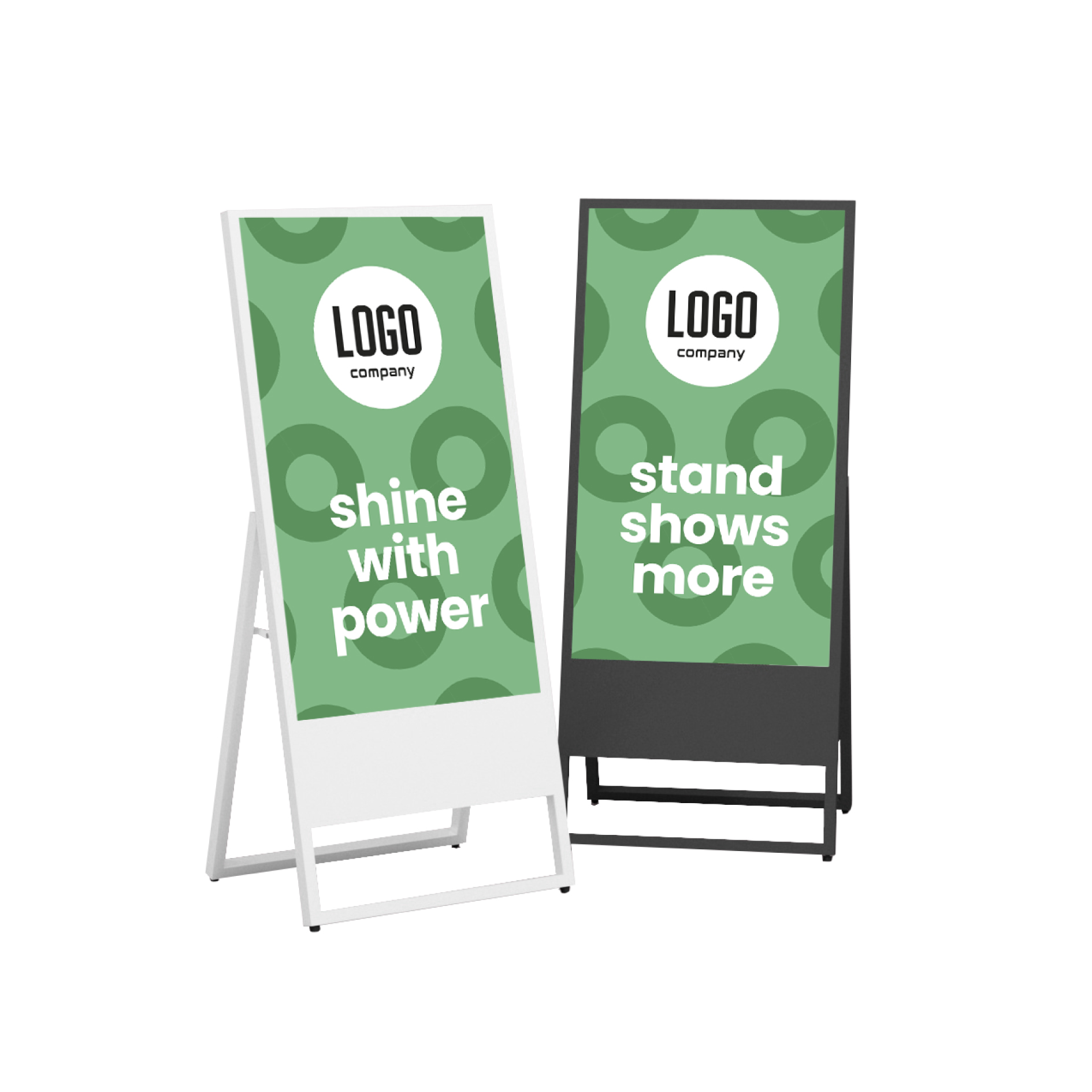 DIGIUP Stand Kundenstopper 43”