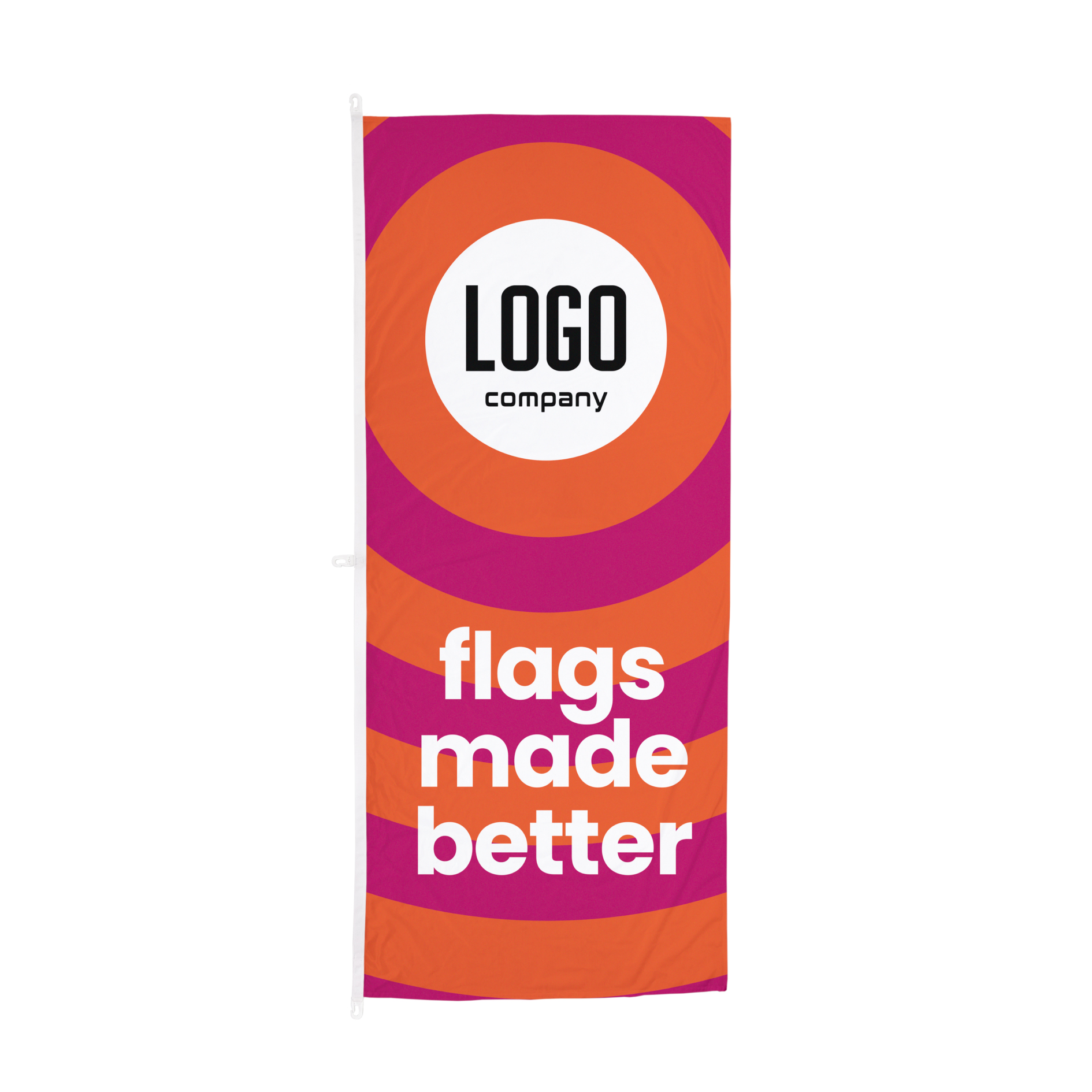 Werbebanner einseitig